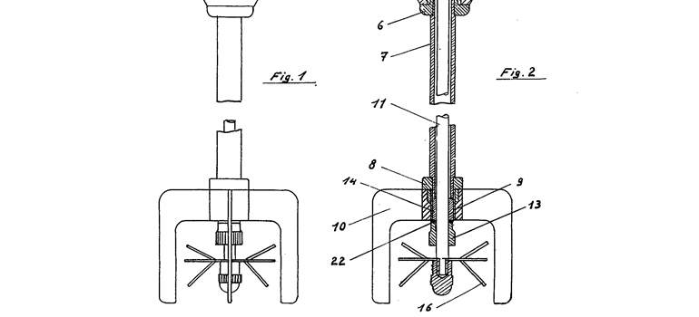 Patent hand mixer